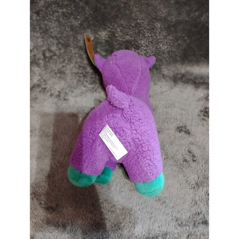 Pet Smart Legend Squeaky Purple Llama Plushed Stuffed Animal 15